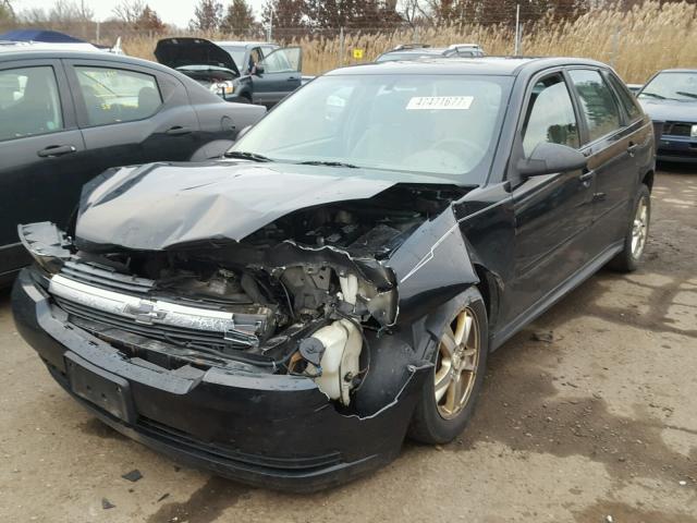 1G1ZT62815F337939 - 2005 CHEVROLET MALIBU MAX 黑色 照片 2