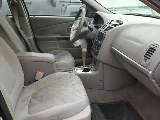 1G1ZT62815F337939 - 2005 CHEVROLET MALIBU MAX 黑色 照片 5