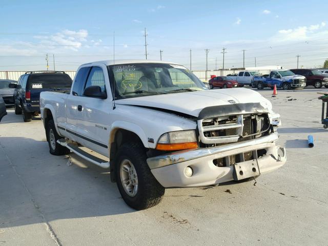 1B7GG23Y4VS174298 - 1997 DODGE DAKOTA WHITE photo 1