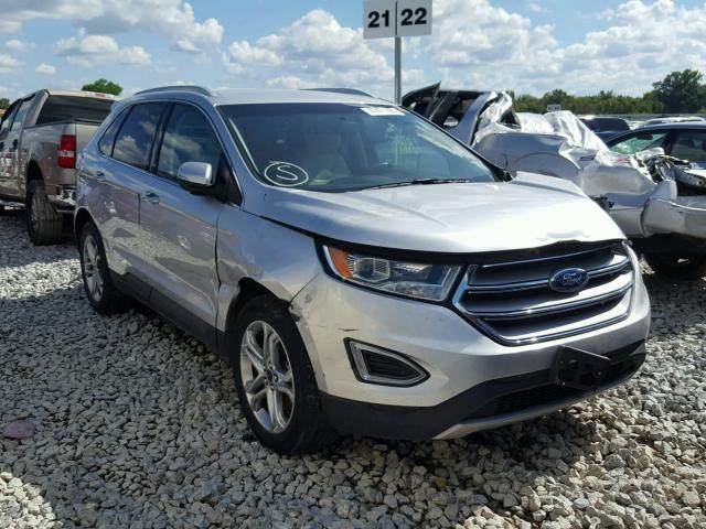 2FMPK4K80GBB44848 - 2016 FORD EDGE TITAN SILVER photo 1