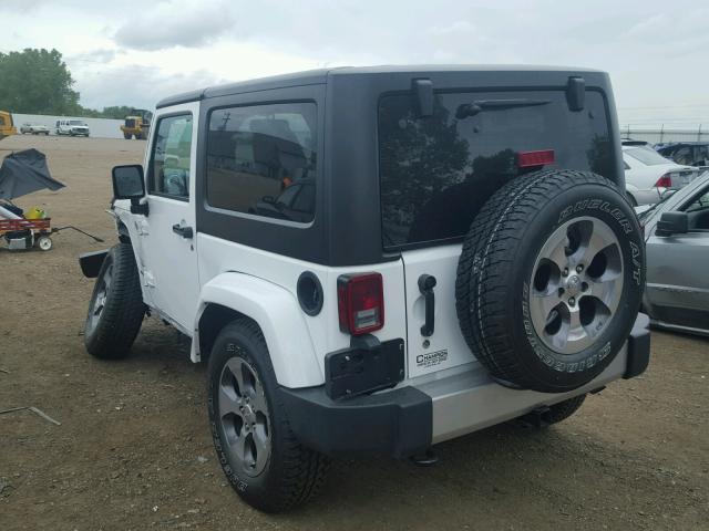 1C4GJWBG7HL608178 - 2017 JEEP WRANGLER S Սպիտակ լուսանկար 3