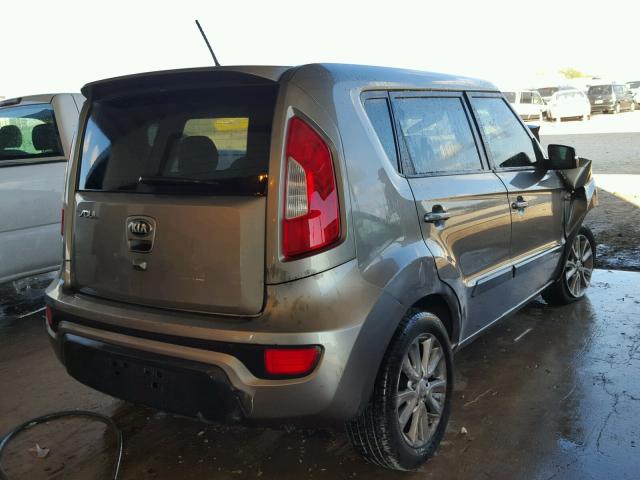 KNDJT2A62D7594372 - 2013 KIA SOUL + GRAY photo 4