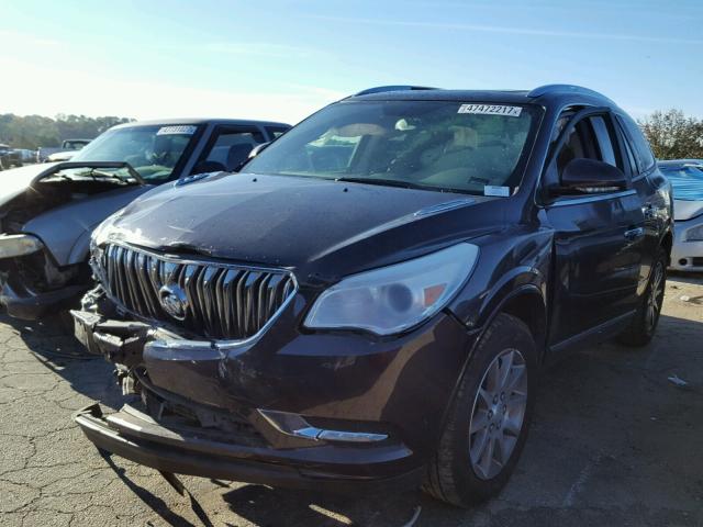 5GAKRBKD6GJ130610 - 2016 BUICK ENCLAVE იასამნისფერი ფოტო 2