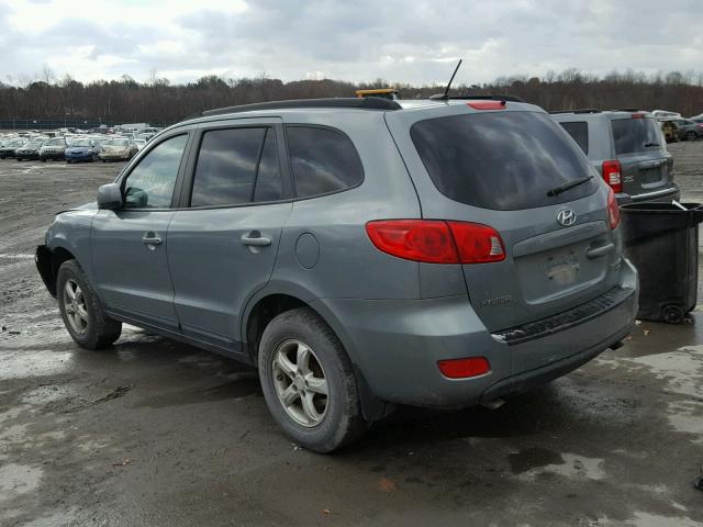 5NMSG73D58H151987 - 2008 HYUNDAI SANTA FE G GRAY photo 3