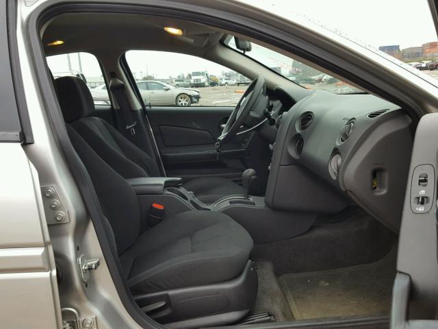 2G2WP552X61239795 - 2006 PONTIAC GRAND PRIX SILVER photo 5