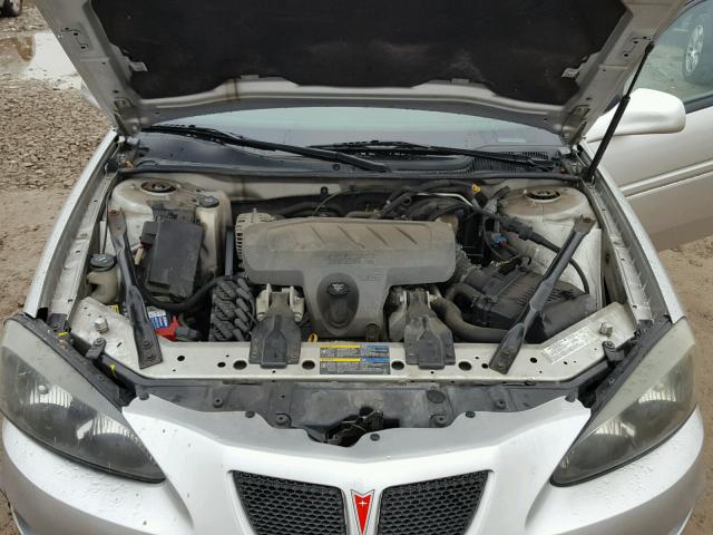 2G2WP552X61239795 - 2006 PONTIAC GRAND PRIX SILVER photo 7