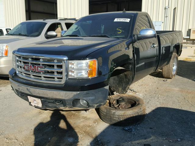 1GTEK14CX7Z565811 - 2007 GMC NEW SIERRA BLACK photo 2