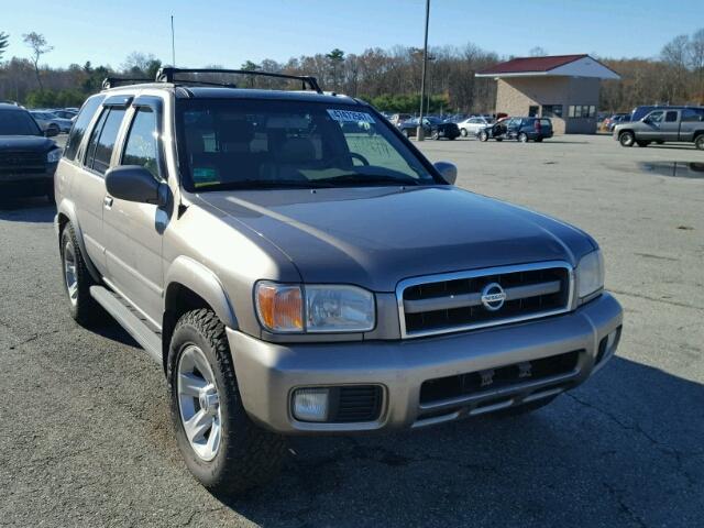 JN8DR09Y02W740152 - 2002 NISSAN PATHFINDER TAN photo 1