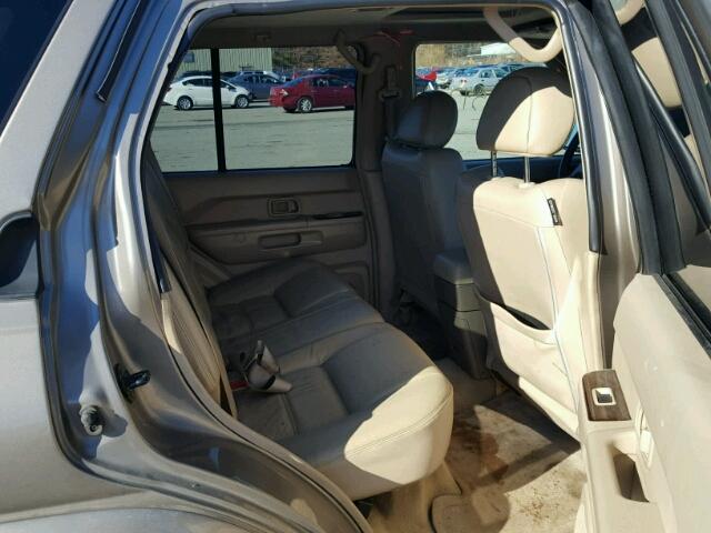 JN8DR09Y02W740152 - 2002 NISSAN PATHFINDER TAN photo 6