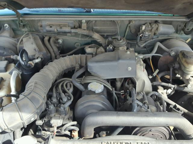 4F4YR12C5YTM01941 - 2000 MAZDA B2500 GREEN photo 7