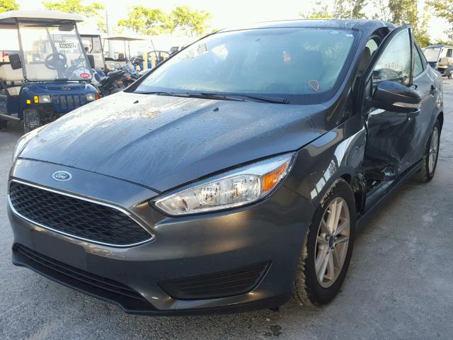 1FADP3F22FL286079 - 2015 FORD FOCUS SE GRAY photo 2