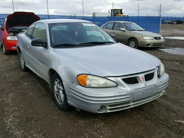 1G2NF12E11M636153 - 2001 PONTIAC GRAND AM S ვერცხლისფერი ფოტო 1
