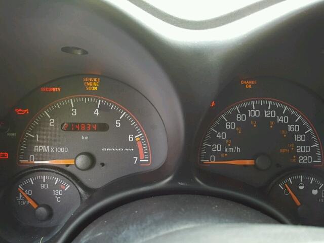 1G2NF12E11M636153 - 2001 PONTIAC GRAND AM S ვერცხლისფერი ფოტო 8