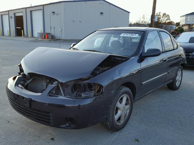 3N1CB51D0YL310298 - 2000 NISSAN SENTRA BAS BLACK photo 2