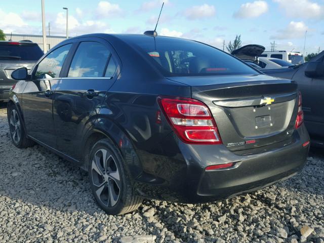 1G1JF5SB0H4102099 - 2017 CHEVROLET SONIC PREM BLACK photo 3