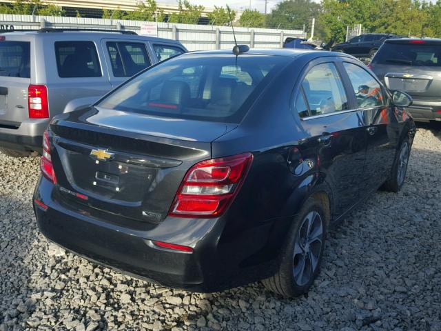 1G1JF5SB0H4102099 - 2017 CHEVROLET SONIC PREM BLACK photo 4