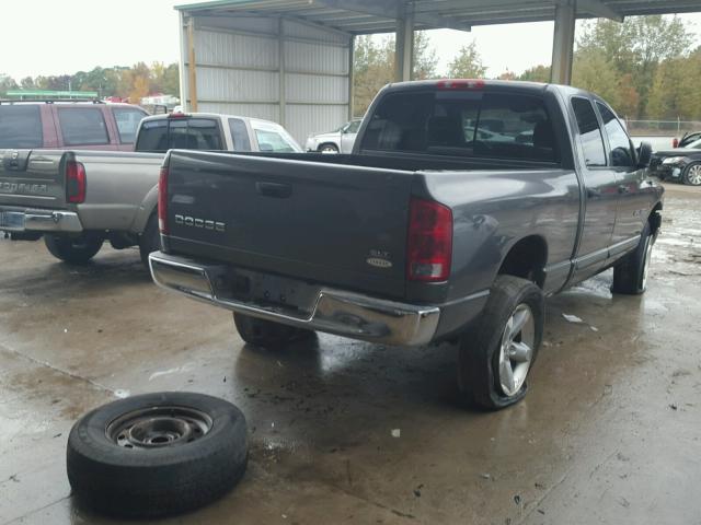 3D7HA18N32G159640 - 2002 DODGE RAM 1500 GRAY photo 4