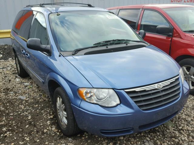 2A4GP54L97R222509 - 2007 CHRYSLER TOWN & COU BLUE photo 1