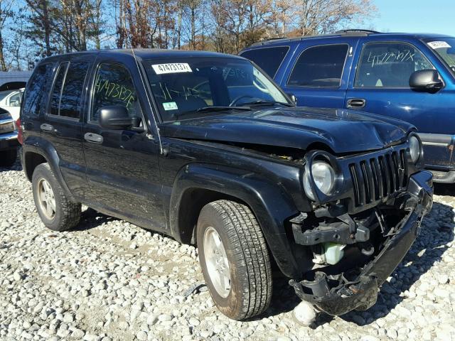1J4GL58K43W646050 - 2003 JEEP LIBERTY LI BLACK photo 1