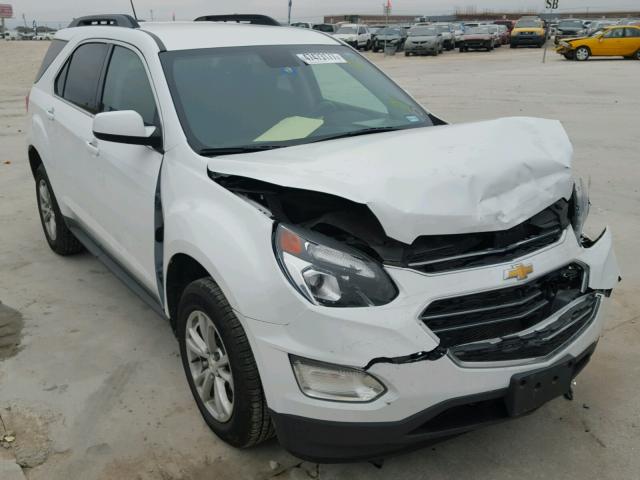 2GNALCEK3G1172388 - 2016 CHEVROLET EQUINOX LT WHITE photo 1