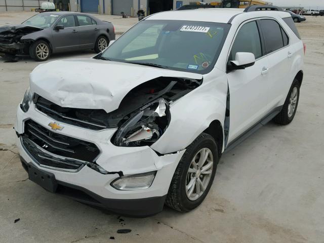 2GNALCEK3G1172388 - 2016 CHEVROLET EQUINOX LT WHITE photo 2