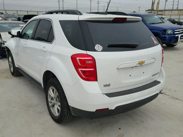 2GNALCEK3G1172388 - 2016 CHEVROLET EQUINOX LT WHITE photo 3