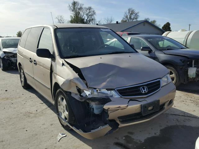 2HKRL185X1H568295 - 2001 HONDA ODYSSEY LX GOLD photo 1