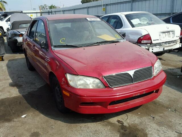 JA3AJ26E12U044731 - 2002 MITSUBISHI LANCER ES RED photo 1