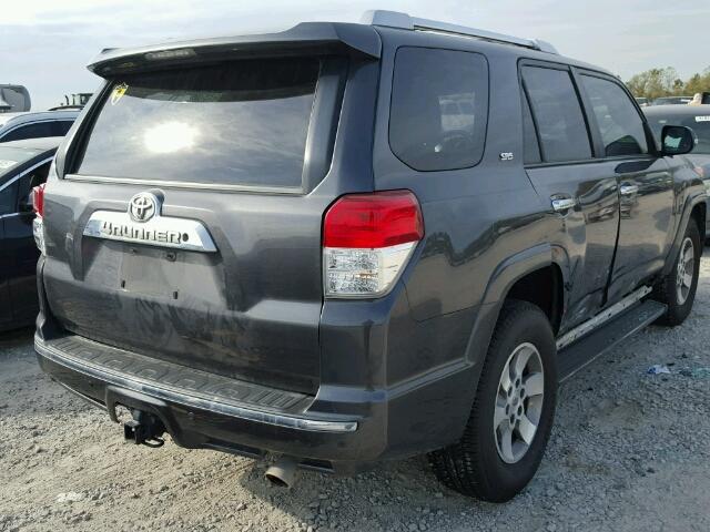 JTEZU5JR6B5025878 - 2011 TOYOTA 4RUNNER SR BLACK photo 4