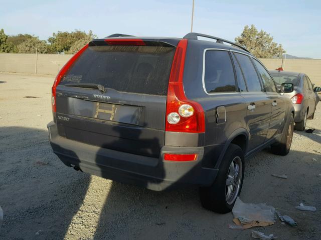 YV4CY592161293916 - 2006 VOLVO XC90 GRAY photo 4