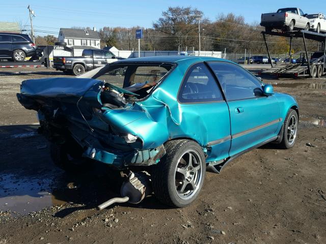 1HGEJ1239RL009048 - 1994 HONDA CIVIC EX GREEN photo 4