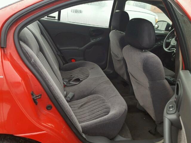 1G2NE52E5XM782249 - 1999 PONTIAC GRAND AM S RED photo 6