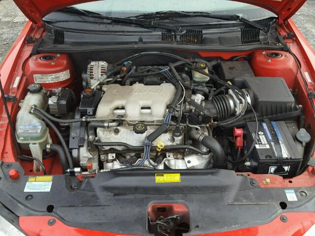 1G2NE52E5XM782249 - 1999 PONTIAC GRAND AM S RED photo 7