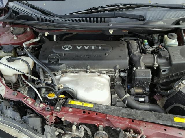JTKDE177250010427 - 2005 TOYOTA SCION TC 紫色 照片 7
