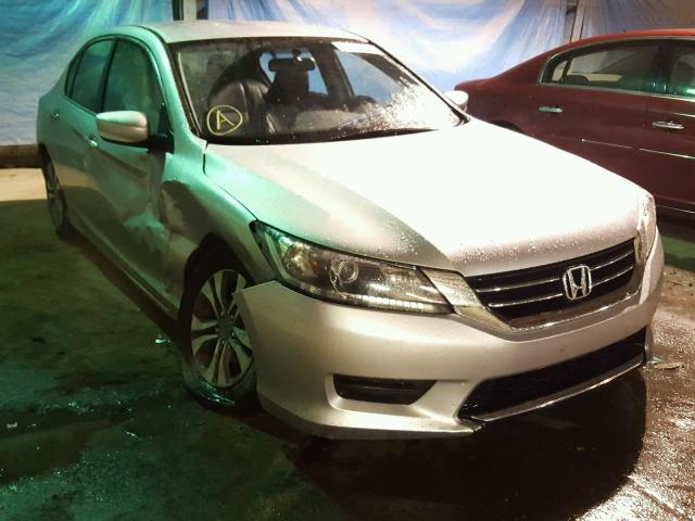 1HGCR2F31DA266922 - 2013 HONDA ACCORD LX SILVER photo 1