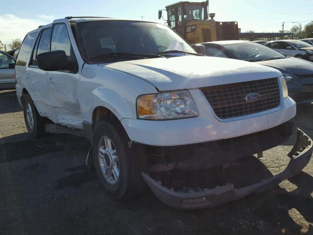 1FMRU15W63LA28074 - 2003 FORD EXPEDITION WHITE photo 1