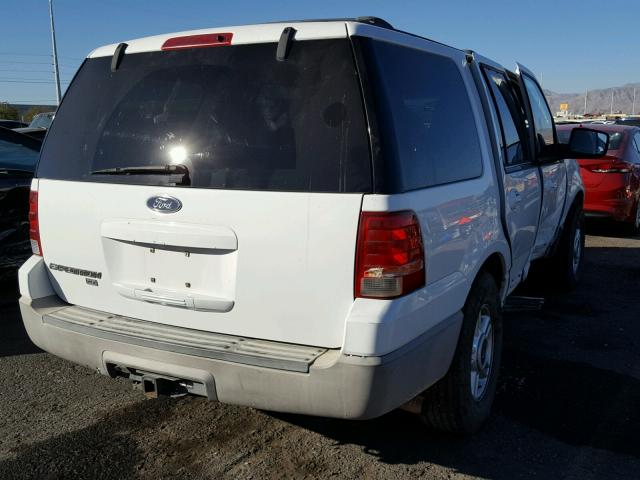 1FMRU15W63LA28074 - 2003 FORD EXPEDITION WHITE photo 4