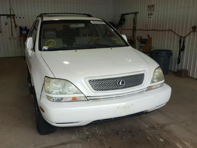 JTJHF10U520285126 - 2002 LEXUS RX 300 WHITE photo 9