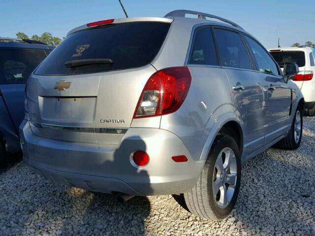 3GNAL3EK2FS507496 - 2015 CHEVROLET CAPTIVA LT SILVER photo 4