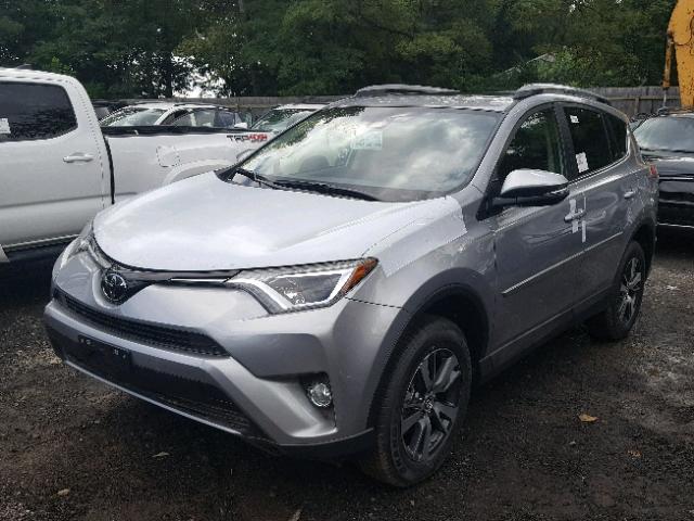 JTMRFREV4JD244484 - 2018 TOYOTA RAV4 ADVEN RED photo 2