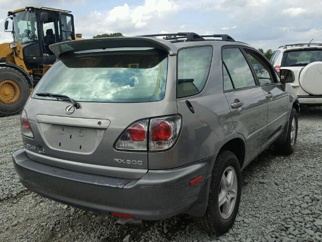 JTJHF10UX20267270 - 2002 LEXUS RX 300 GRAY photo 4