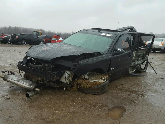 1G1ZW63146F221127 - 2006 CHEVROLET MALIBU MAX 黑色 照片 2