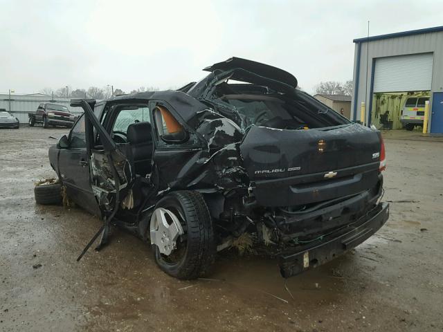 1G1ZW63146F221127 - 2006 CHEVROLET MALIBU MAX 黑色 照片 3