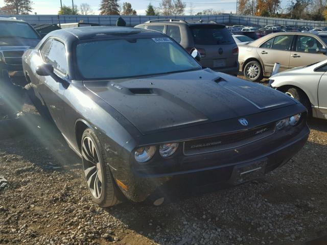 2B3LJ74W28H301458 - 2008 DODGE CHALLENGER BLACK photo 1