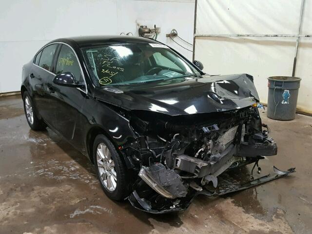 2G4GR5ERXC9127157 - 2012 BUICK REGAL BLACK photo 1