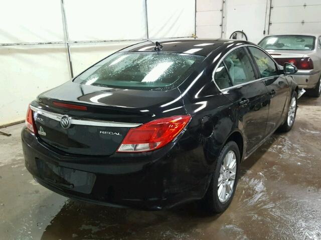2G4GR5ERXC9127157 - 2012 BUICK REGAL BLACK photo 4
