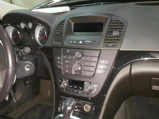 2G4GR5ERXC9127157 - 2012 BUICK REGAL BLACK photo 9