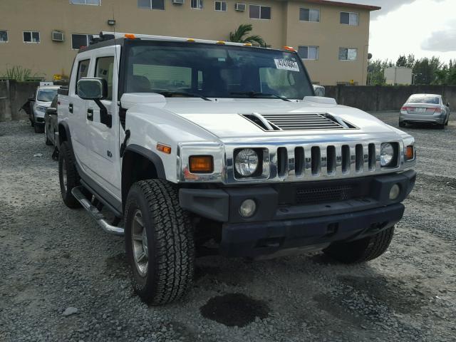 5GRGN22U65H129055 - 2005 HUMMER H2 SUT WHITE photo 1