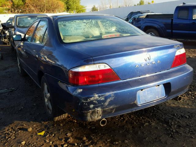 19UUA56693A066280 - 2003 ACURA 3.2TL BLUE photo 3