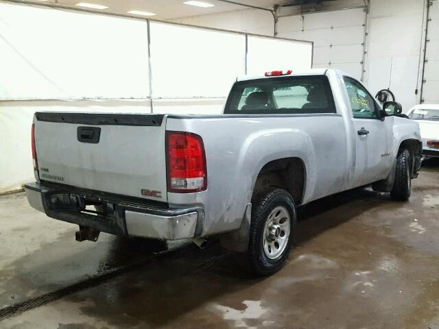 1GTN1TEAXBZ420708 - 2011 GMC SIERRA C15 SILVER photo 4